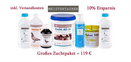 TOP-SHOP24 ! MEISTERTAUBEN Produkte für Meistertauben !