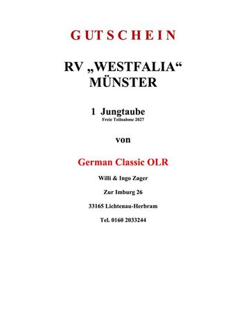 Gutschein 1 Startplatz Für das German-Classic-OLR 2027